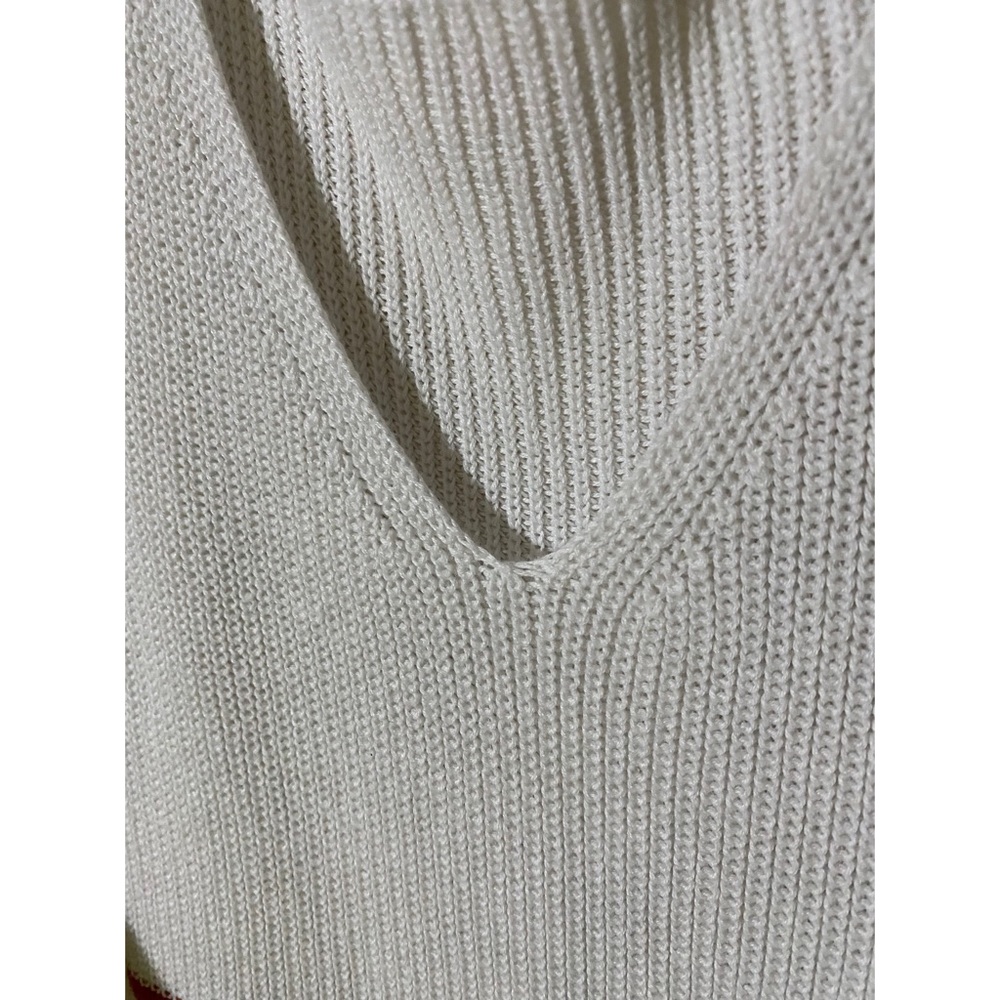 Colorful striped knitted tank L - Picture 6 of 6